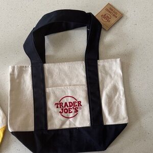 Trader Joe's Canvas Mini Tote Bag
Classic Blue